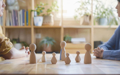 How does an individual constellation session work and what are the benefits?